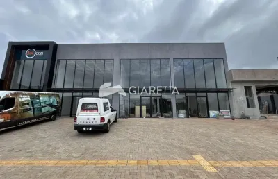 Barracão comercial amplo com mezanino para locação no centro, toledo - pr