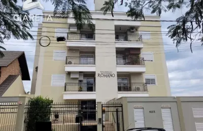 Apartamento para locação no edifício romano, jardim la salle, toledo - pr