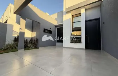 Casa de alto padrão construtivo para locação no jardim tocantins, toledo - pr