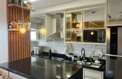Lindo apartamento à venda no condomínio trilogy 2 dormitórios, 1 vaga - centro - são bernardo do campo - são paulo