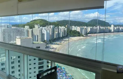 Cobertura duplex praia das astúrias de 196m² à venda, 2 dormitórios, suíte, 2 vagas - guaruja - são paulo