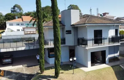 Casa sobrado venda 464m² condomínio residencial portal da colina com piscina jundiaí