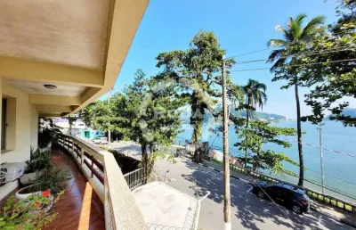 Apartamento com vista para o mar à venda, 3 quartos, 1 suíte, 2 vagas, ilha porchat - são vicente/sp