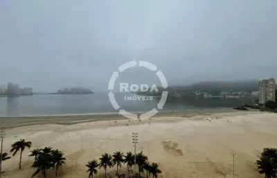 Apartamento gonzaguinha-são vicente , frente mar, andar alto, dois quartos com suíte.