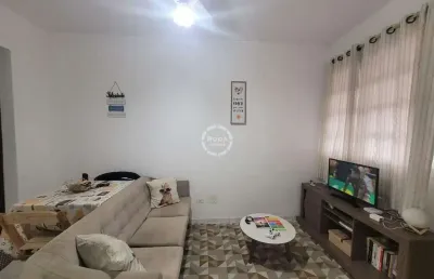Apartamento à venda, 1 dormitório, em frente à praia de são vicente/sp.