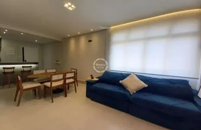 Apartamento reformado de 3 dormitórios no coração do gonzaga – conceito aberto e a 3 quadras da praia