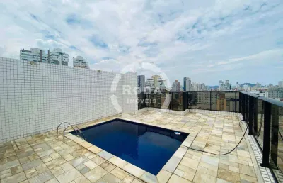 Cobertura duplex com 3 quartos sendo 1 suíte e piscina privativa 3 vagas de garagem