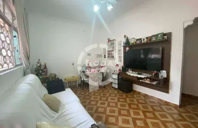 Apartamento à venda, 2 quartos, 1 vaga, vila mathias - santos/sp