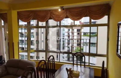 Apartamento à venda, 3 quartos, 1 suíte, 1 vaga, boqueirão - santos/sp