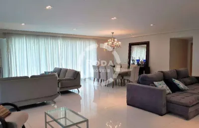 Apartamento de alto padrão com vista para o mar a venda em santos, localizado no bairro da aparecida.
