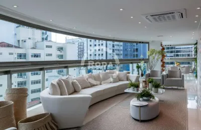 Apartamento à venda, 4 quartos, 4 suítes, 4 vagas, ponta da praia - santos/sp