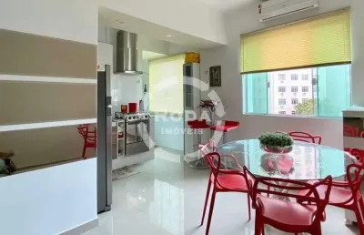 Apartamento frente mar à venda de 1 dormitório no bairro josé menino em santos