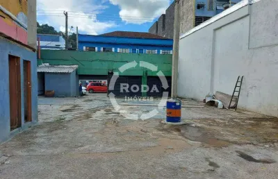Terreno comercial para alugar na Rua Julio de Mesquita, --, Vila Mathias, Santos
