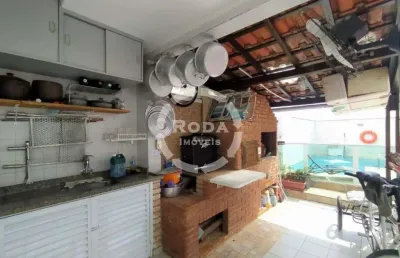 Casa à venda, 4 quartos, 3 suítes, 3 vagas, campo grande - santos/sp