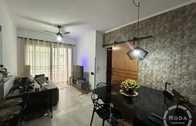 Apartamento a venda em santos, localizado no bairro vila mathias.