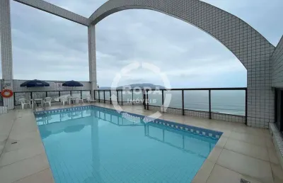 Apartamento com vista mar à venda em santos localizado no bairro do boqueirão.