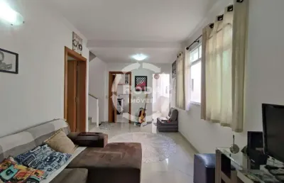 Casa de condomínio à venda, 3 quartos, 3 suítes, 2 vagas, gonzaga - santos/sp