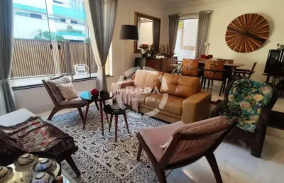 Casa térrea isolada à venda, 3 quartos, 3 suítes, 5 vagas, ponta da praia - santos/sp
