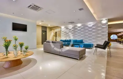 Flat mobiliado para investir - pompéia - santos / sp