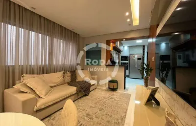 Sobreposta maravilhosa com ofurô e churrasqueira, decoração moderna, 03 quartos com súite.