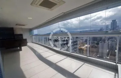 Apartamento de alto padrão com vista mar a venda em santos, localizado no bairro da aparecida!