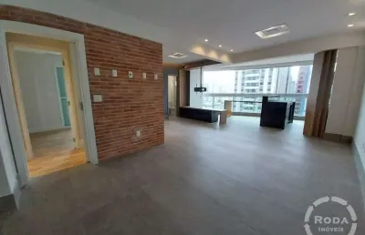 Apartamento com lazer próximo da praia a venda em santos, localizado no bairro do boqueirão.