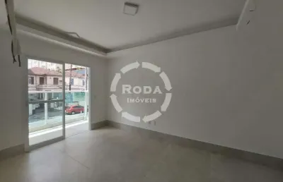 Casa em condomínio a venda em santos, no bairro do gonzaga, 3 dormitórios