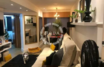 Apartamento a venda 50 metros da praia do itararé e milionários em são vicente.