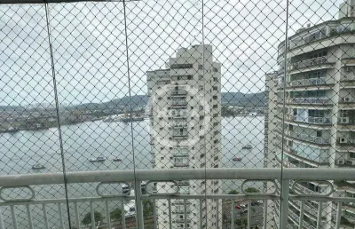 Apartamento frente mar a venda em santos, localizado no bairro da ponta da praia.