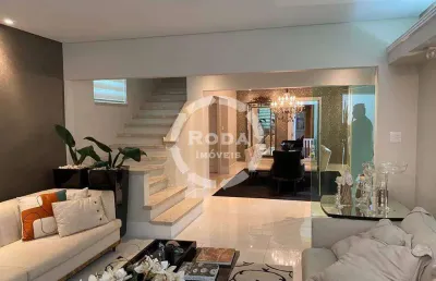 Casa isolada com piscina para locação em santos, localizada no bairro do gonzaga