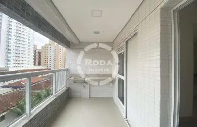 Descubra a elegância à beira-mar 1 suíte, varanda gourmet e lazer no terraço no boqueirão, santos