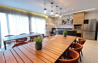 Apartamento 2 suites cim lazer completo, na quadra da praia - boqueirão - santos