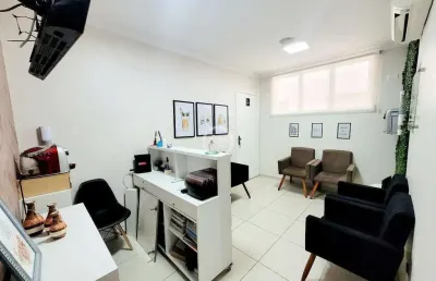 Sala comercial no boqueirão, santos/sp – pronta para uso e excelente localização