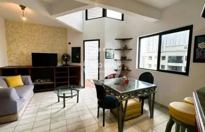 Apartamento duplex frente mar a venda em santos, localizado no bairro da ponta da praia.