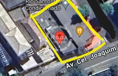Terreno à venda na Avenida Coronel Joaquim Montenegro, --, Ponta da Praia, Santos