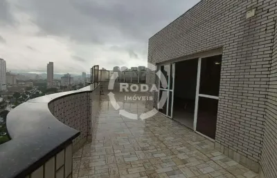 Cobertura duplex na ponta da praia – vista panorâmica, 4 dorms e 3 vagas!