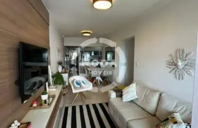 Apartamento à venda, 1 vaga, ponta da praia - santos/sp