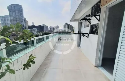 Apartamento garden à venda, 2 quartos, 1 vaga, embaré - santos/sp