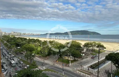 Apartamento | 156m² | vista mar | 3 dormitórios | av. presidente wilson | pompéia | santos