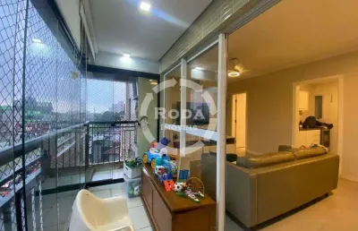 Apartamento garden com lazer 3 quartos, 1 suíte, 1 vaga, gonzaga - santos/sp