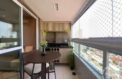 Apartamento com varanda grill e vista livre 2 quartos sendo 1 suíte lazer completo e 1 vaga campo grande