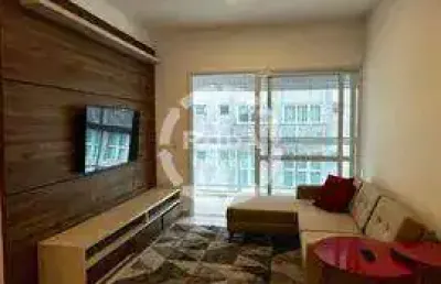 Apartamento para aluguel, 1 quarto, 1 vaga, gonzaga - santos/sp