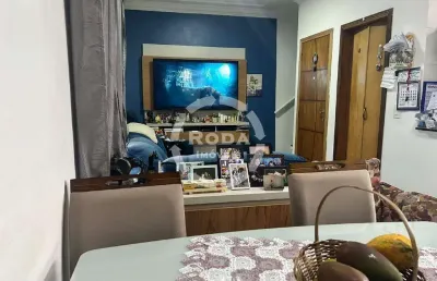 Excelente triplex a venda na vila são jorge em são vicente de 2 dormitórios e 2 banheiros