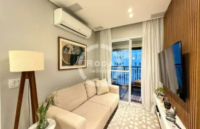 Exclusividade roda imóveis - moderno e sofisticado | 2 dormitórios (1 suíte) no way orquidário – marapé, santos!