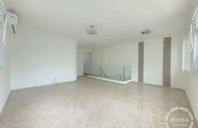 Casa sobreposta alta duplex no embaré / santos/sp – 4 suítes, terraço gourmet e 2 vagas paralelas