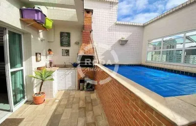 Cobertura duplex à venda – 3 suítes | 3 vagas | piscina privativa | boqueirão – santos/sp