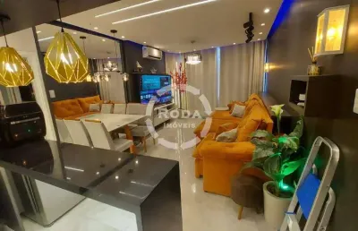 Apartamento de 1 dormitório reformado e porteira fechada – embaré, santos