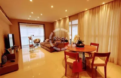 Apartamento amplo na ponta da praia | 186m² | 4 dormitórios | lazer completo