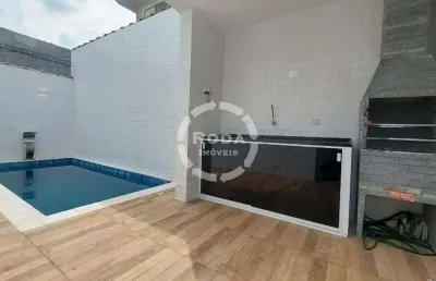 Ótima oportunidade no bairro da aparecida sobreposta baixa nova com piscina e churrasqueira!