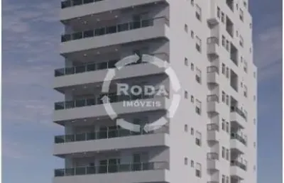 Empreendimento na planta a 50 metros da praia do embaré, 2 suítes